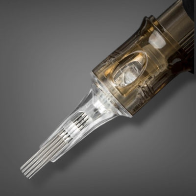 Hatchback Pro tattoo cartridge needle close-up