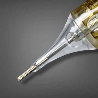 Hatchback Pro tattoo cartridge needle close-up