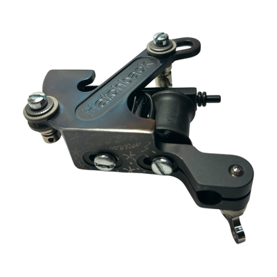 Hatchback Irons coil tattoo machine designed for 5–18 round liners
