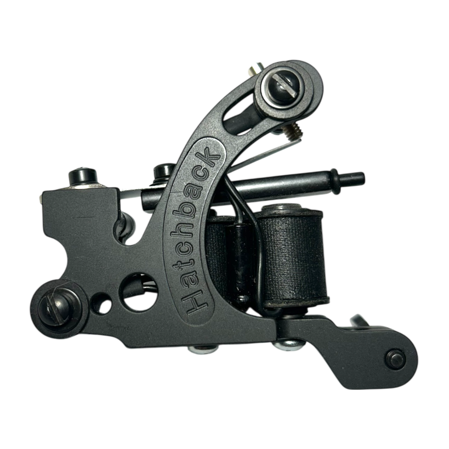 Hatchomatic color packer tattoo machine by Hatchback Irons