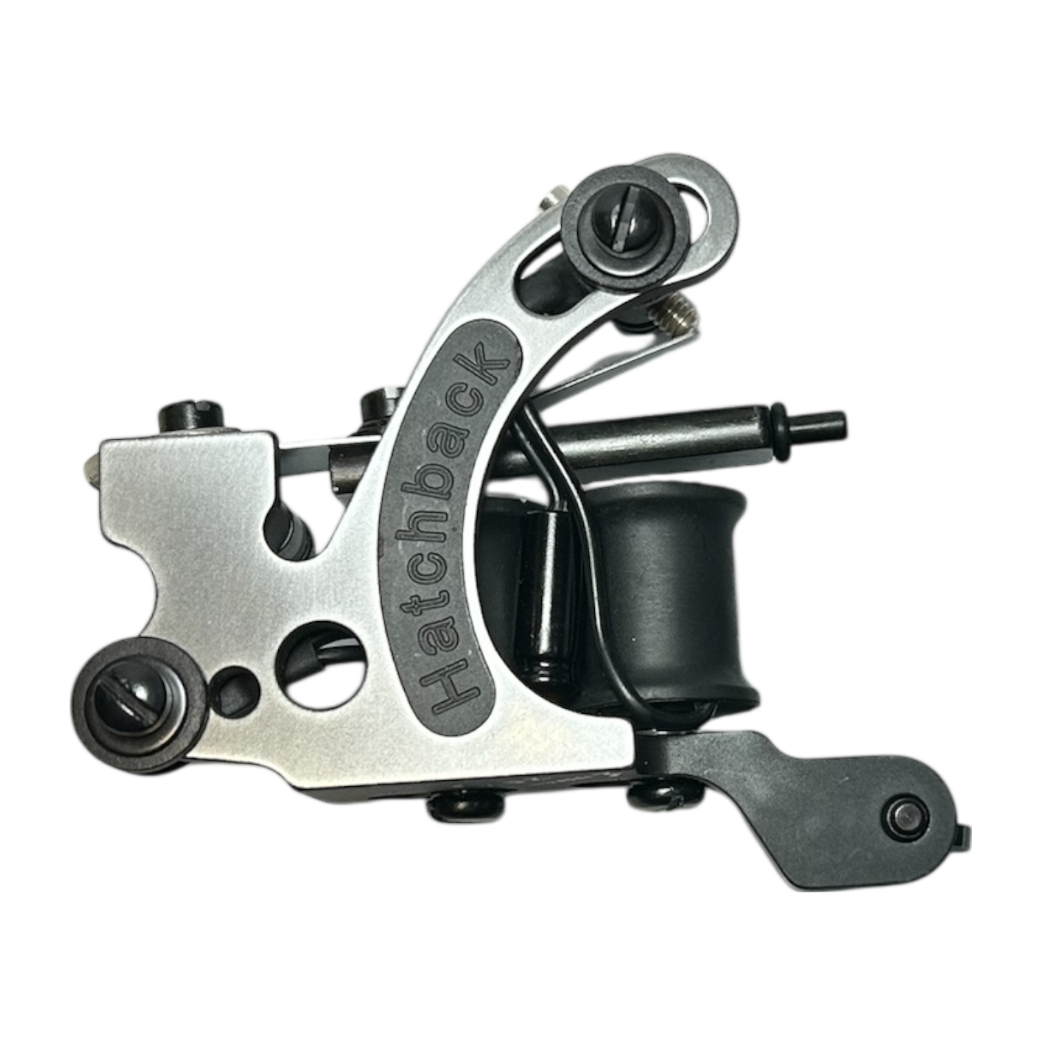 Hatchomatic color packer tattoo machine by Hatchback Irons